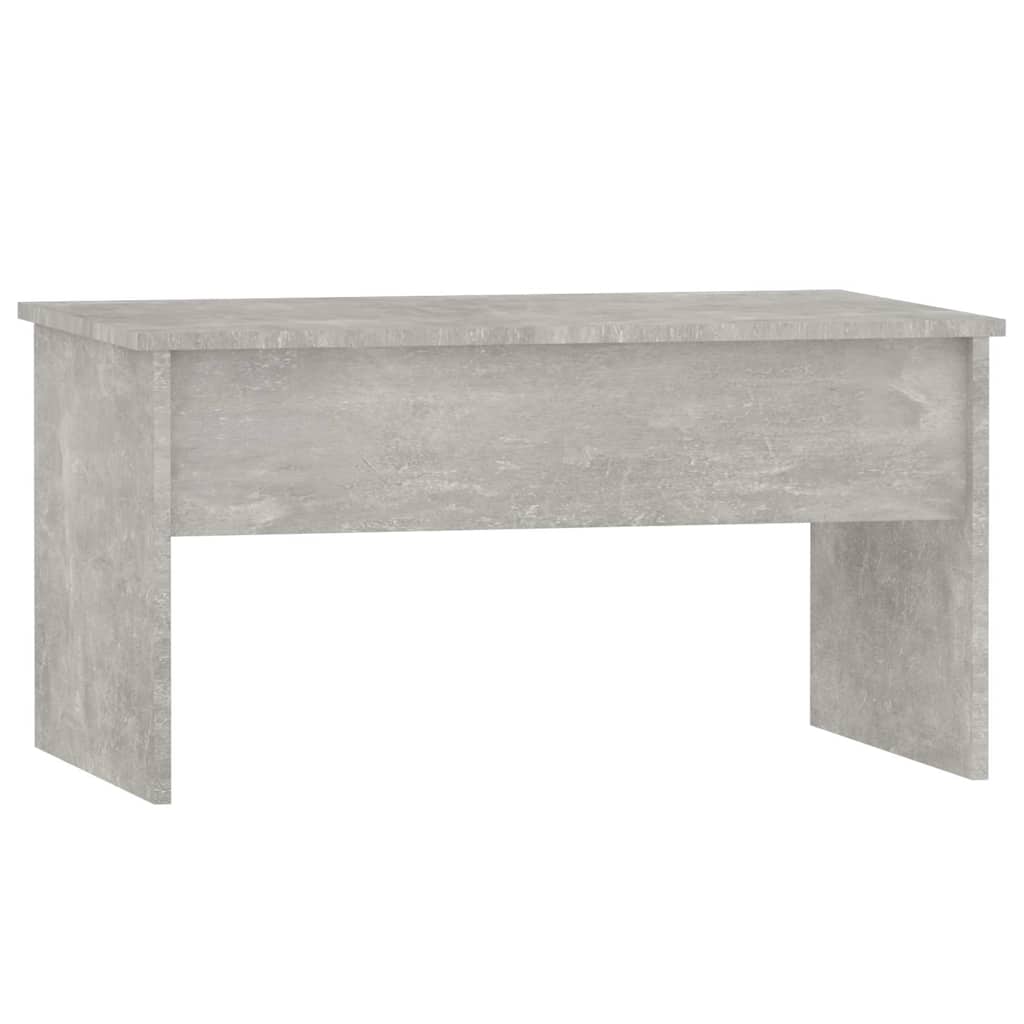 sofabord 80x50,5x41,5 cm konstrueret træ betongrå