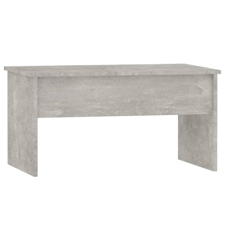 sofabord 80x50,5x41,5 cm konstrueret træ betongrå