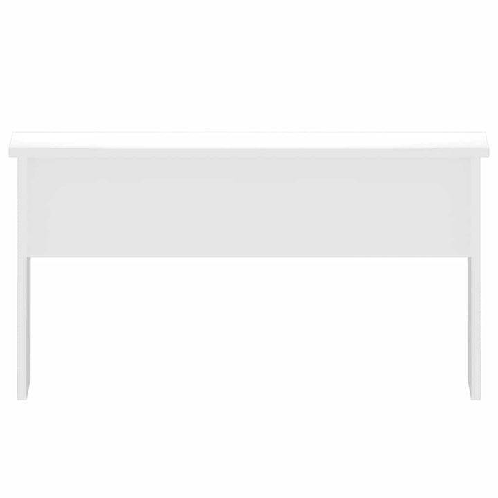 sofabord 80x50,5x41,5 cm konstrueret træ hvid højglans
