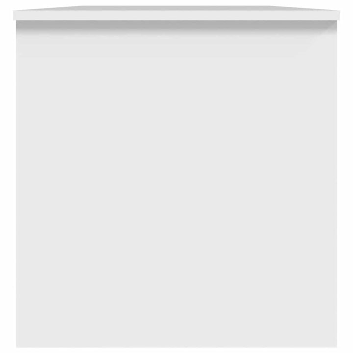 sofabord 102x50x52,5 cm konstrueret træ hvid