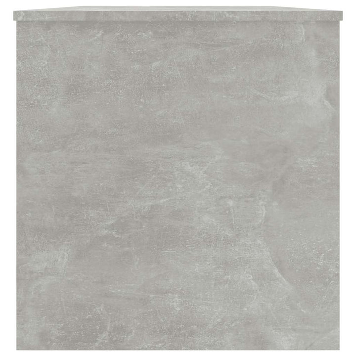 sofabord 102x50x52,5 cm konstrueret træ betongrå