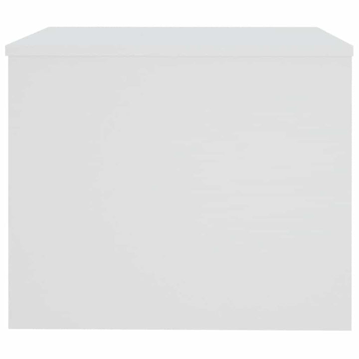 sofabord 80x50x40 cm konstrueret træ hvid