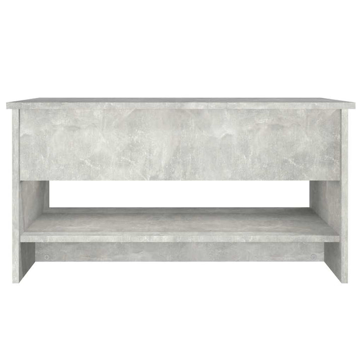 sofabord 80x50x40 cm konstrueret træ betongrå