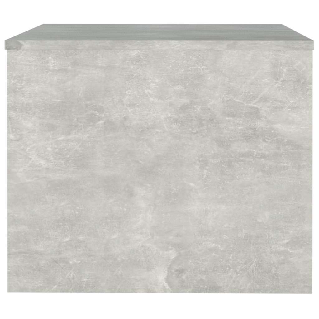 sofabord 80x50x40 cm konstrueret træ betongrå