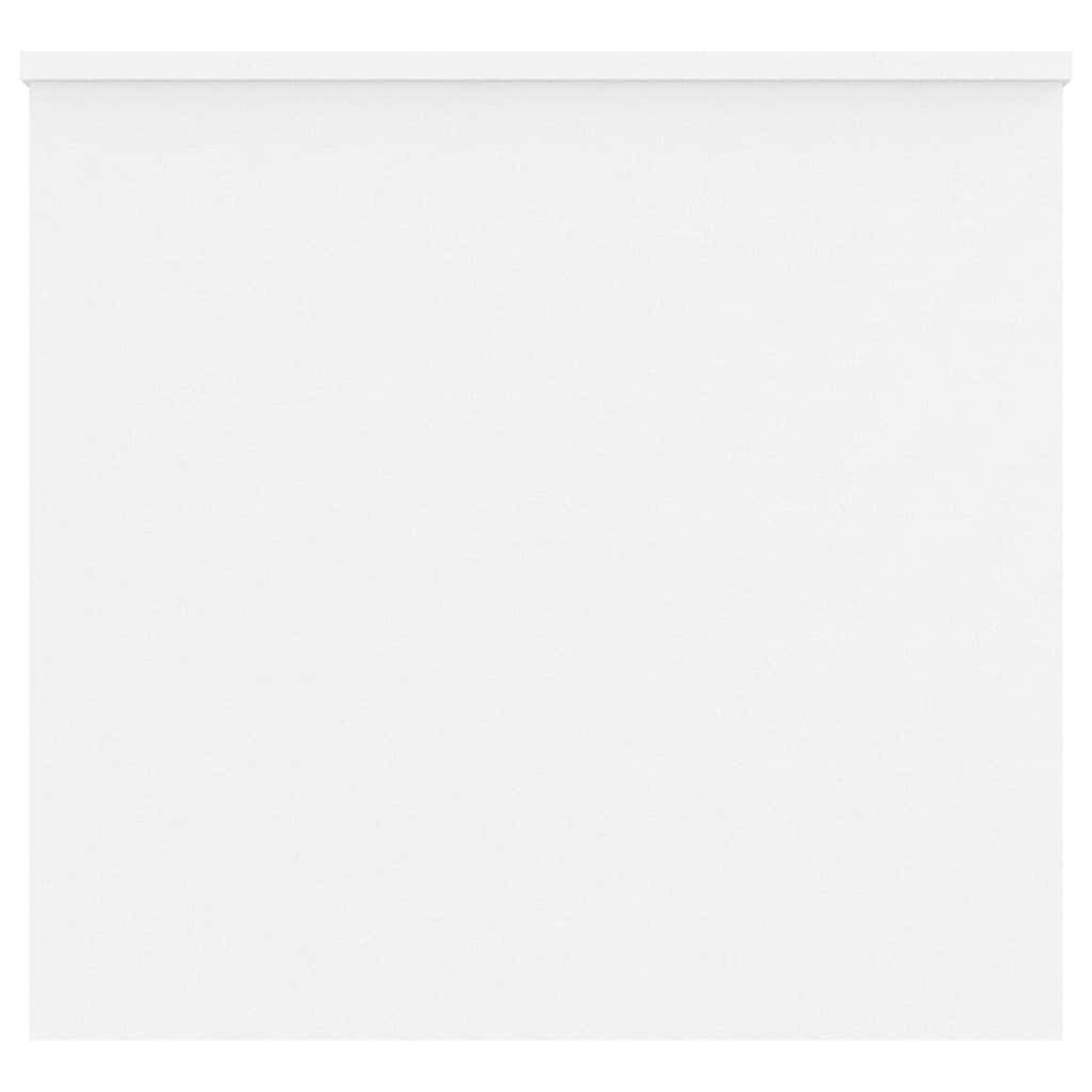 sofabord 102x55,5x52,5 cm konstrueret træ hvid