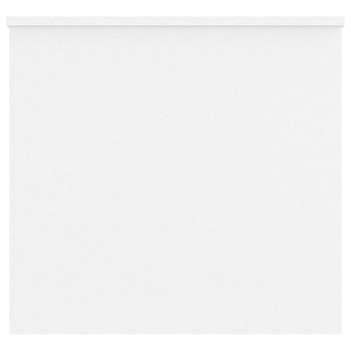 sofabord 102x55,5x52,5 cm konstrueret træ hvid