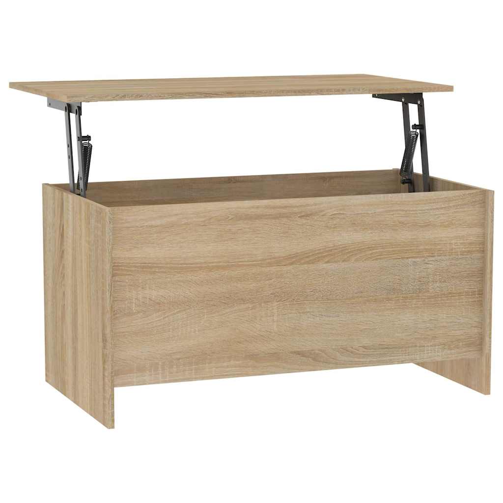 sofabord 102x55,5x52,5 cm konstrueret træ sonoma-eg