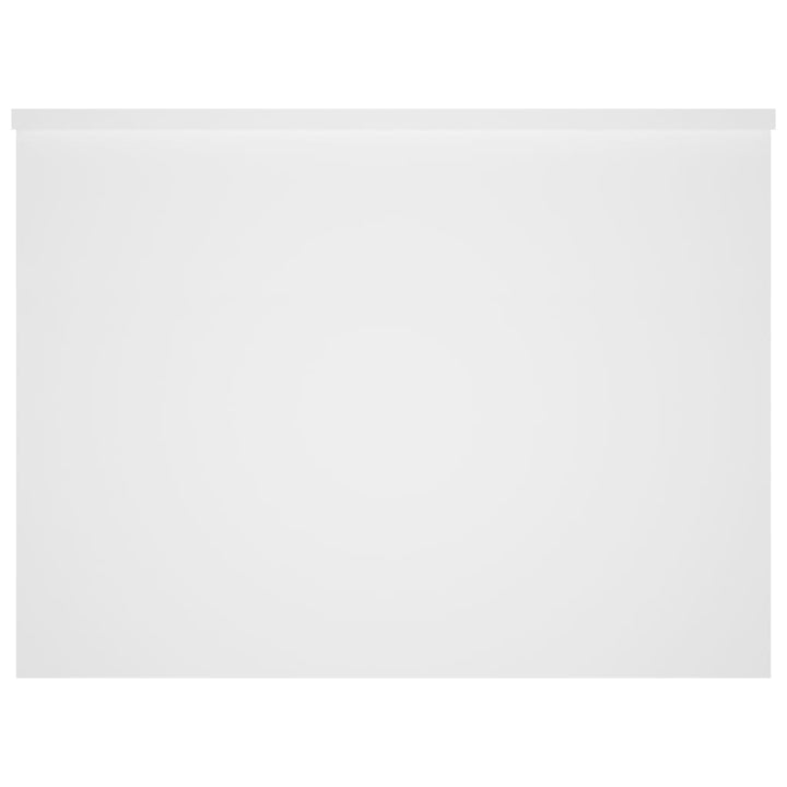 sofabord 80x55,5x41,5 cm konstrueret træ hvid