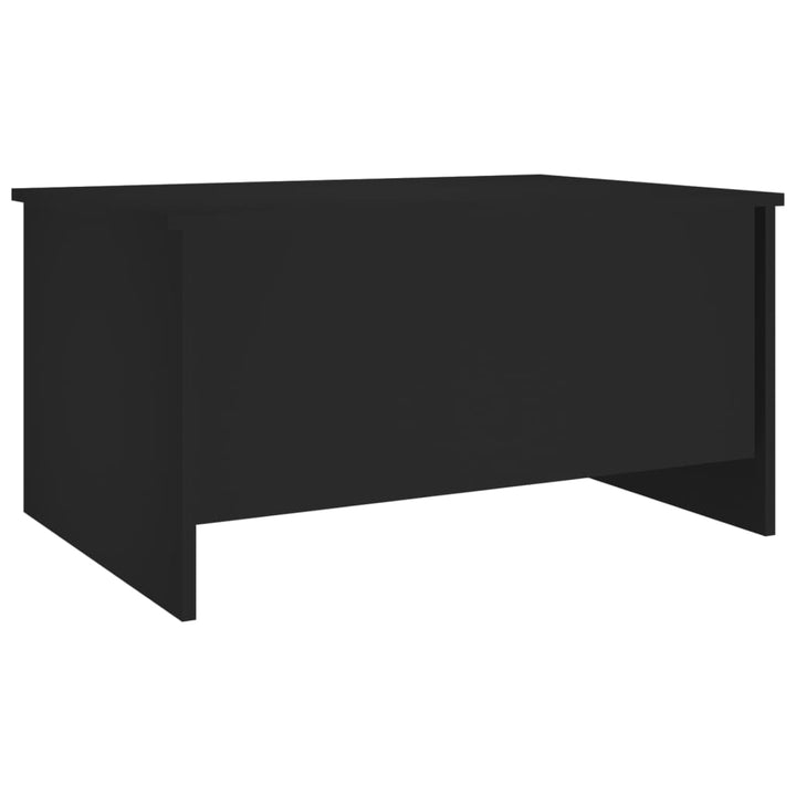 sofabord 80x55,5x41,5 cm konstrueret træ sort