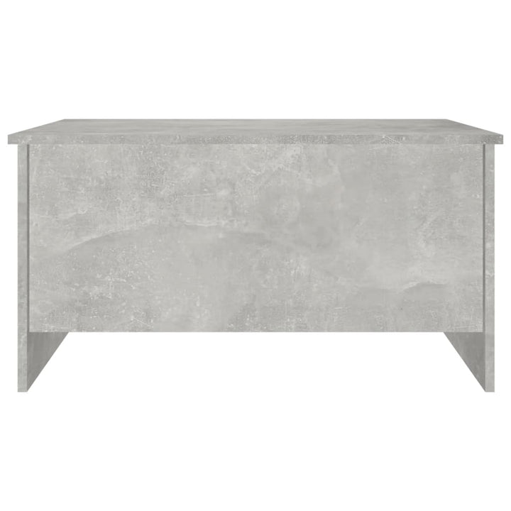 sofabord 80x55,5x41,5 cm konstrueret træ betongrå
