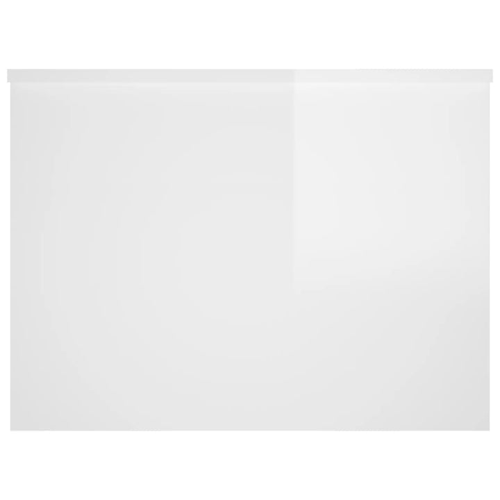 sofabord 80x55,5x41,5 cm konstrueret træ hvid højglans