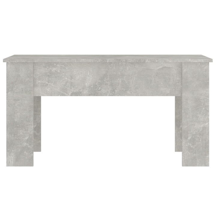 sofabord 101x49x52 cm konstrueret træ betongrå