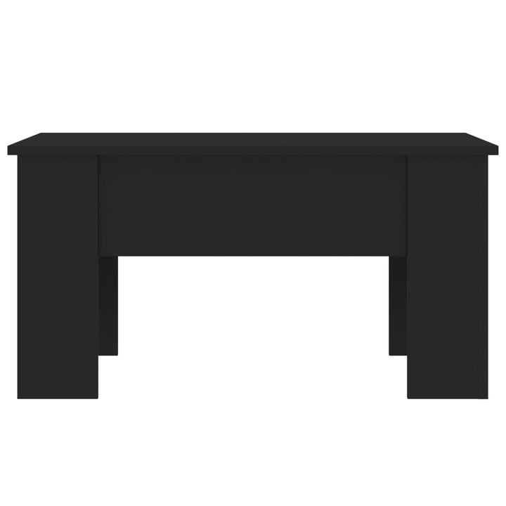 sofabord 79x49x41 cm konstrueret træ sort