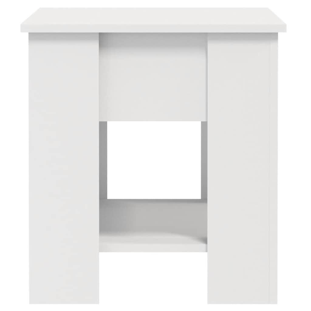 sofabord 101x49x52 cm konstrueret træ hvid