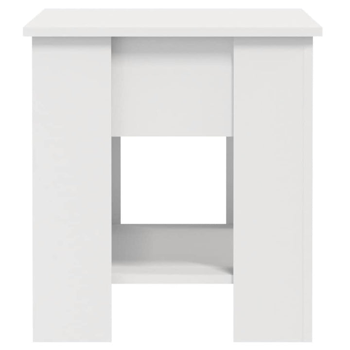 sofabord 101x49x52 cm konstrueret træ hvid