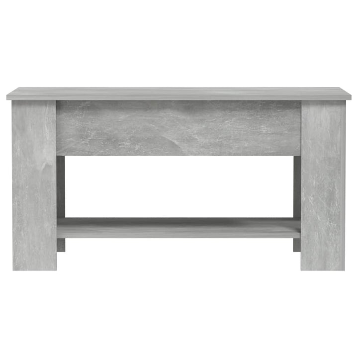 sofabord 101x49x52 cm konstrueret træ betongrå