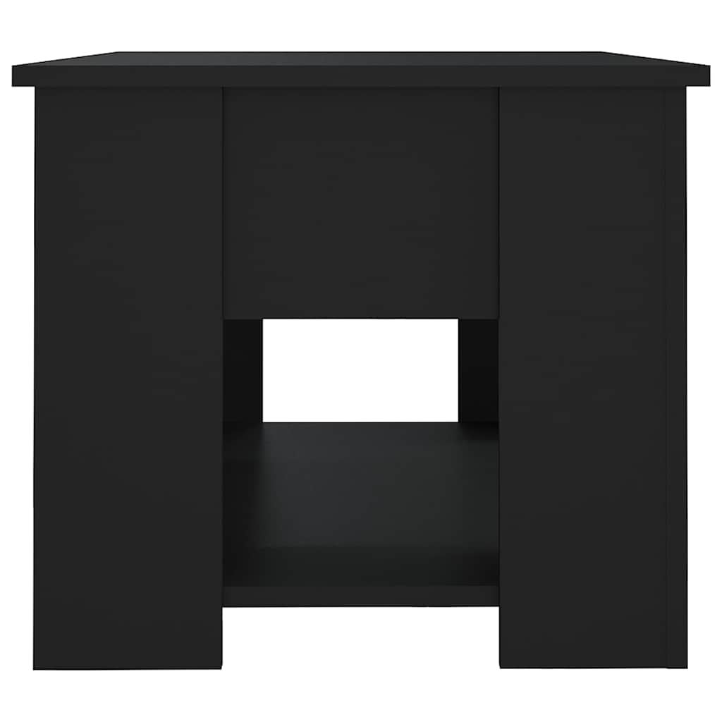 sofabord 79x49x41 cm konstrueret træ sort