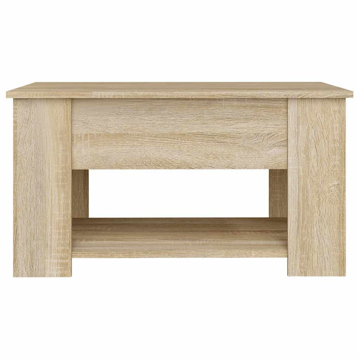 sofabord 79x49x41 cm konstrueret træ sonoma-eg