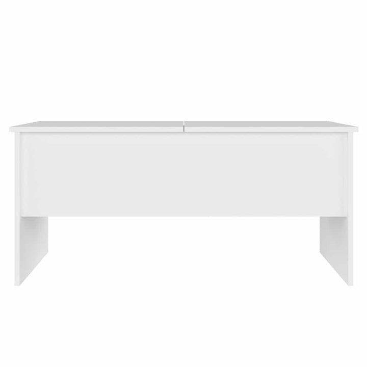 sofabord 102x50,5x46,5 cm konstrueret træ hvid