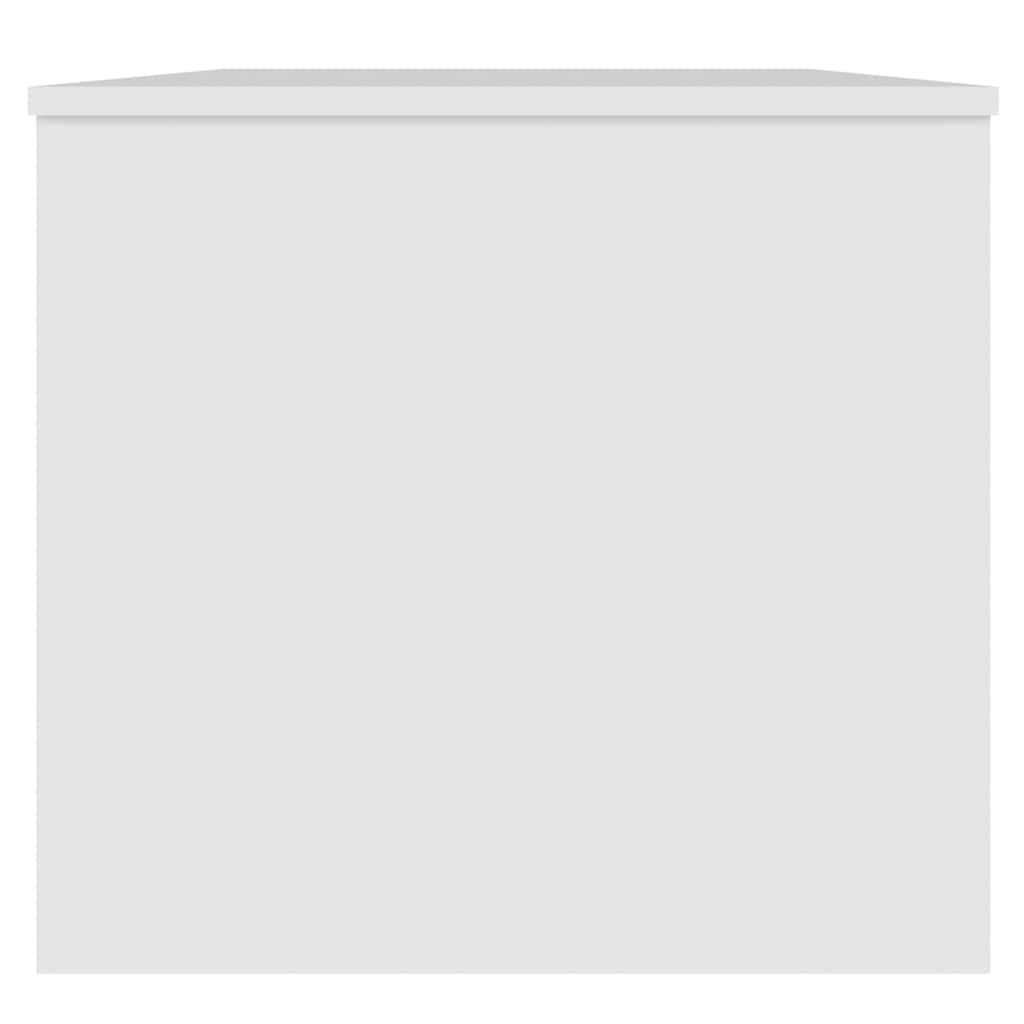 sofabord 102x50,5x46,5 cm konstrueret træ hvid