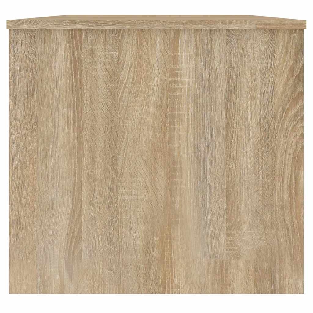sofabord 102x50,5x46,5 cm konstrueret træ sonoma-eg