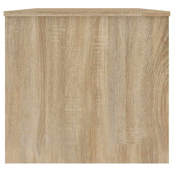 sofabord 102x50,5x46,5 cm konstrueret træ sonoma-eg