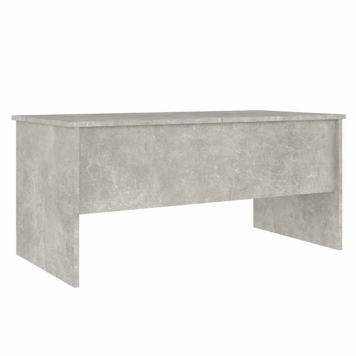 sofabord 102x50,5x46,5 cm konstrueret træ betongrå