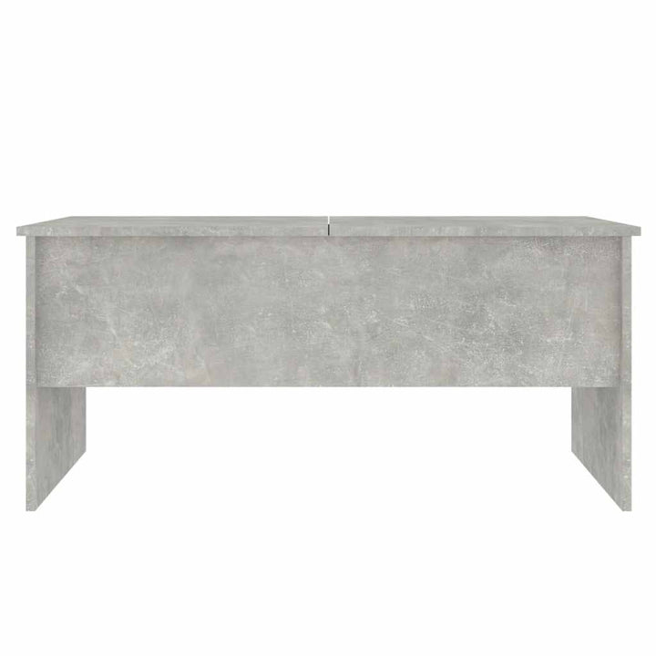 sofabord 102x50,5x46,5 cm konstrueret træ betongrå