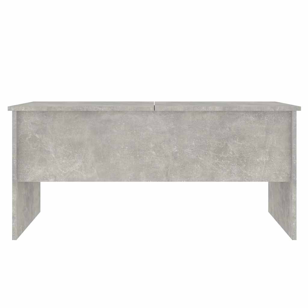 sofabord 102x50,5x46,5 cm konstrueret træ betongrå