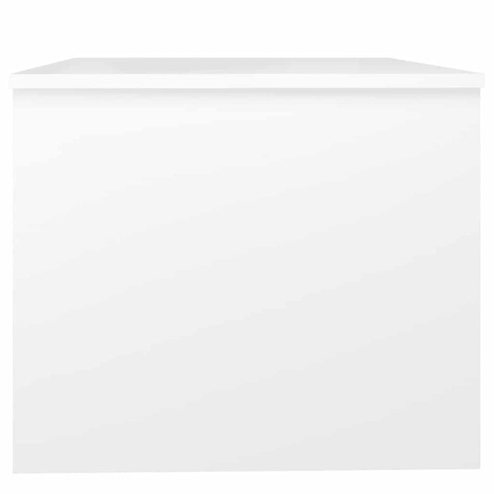 sofabord 80x50x42,5 cm konstrueret træ hvid