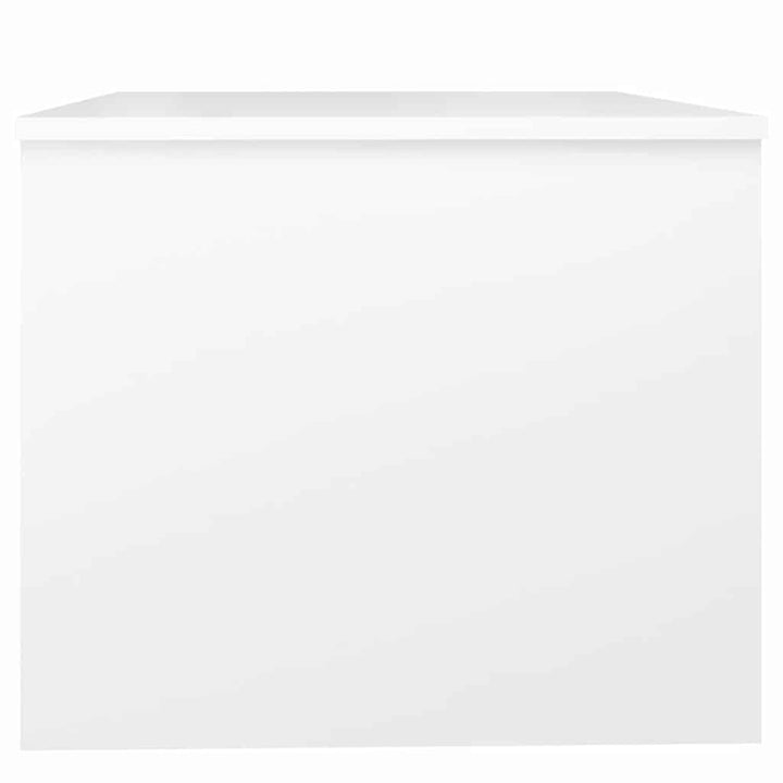 sofabord 80x50x42,5 cm konstrueret træ hvid