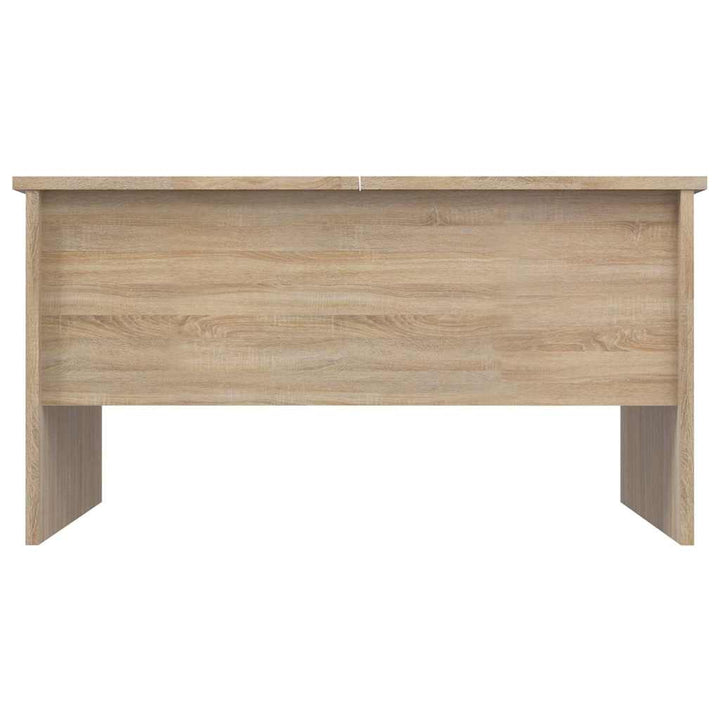 sofabord 80x50x42,5 cm konstrueret træ sonoma-eg