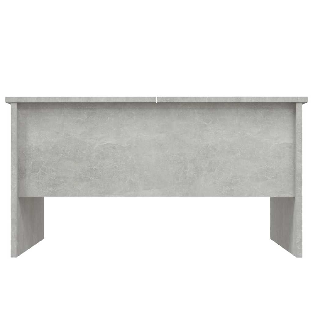 sofabord 80x50x42,5 cm konstrueret træ betongrå