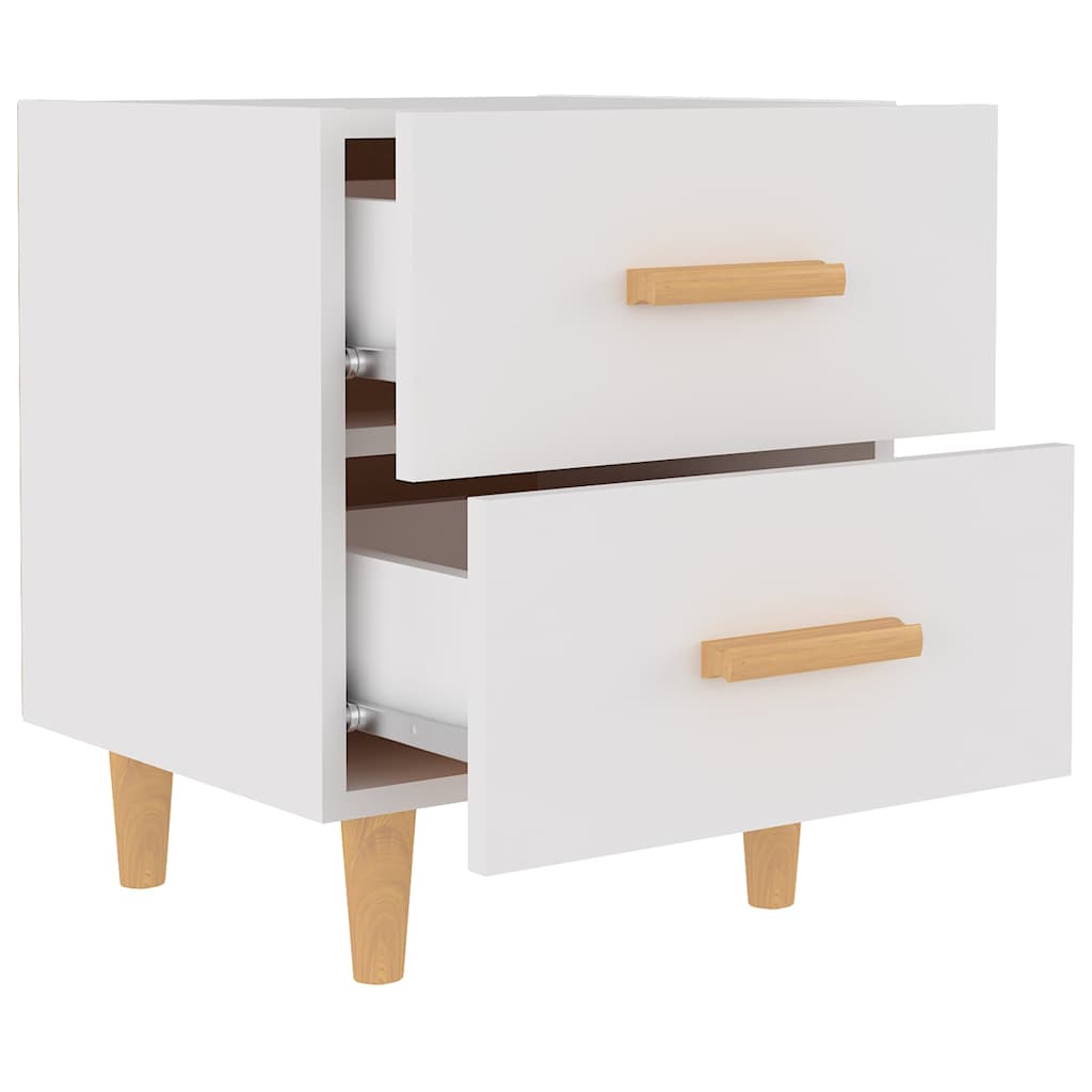 sengebord 40x35x47,5 cm hvid
