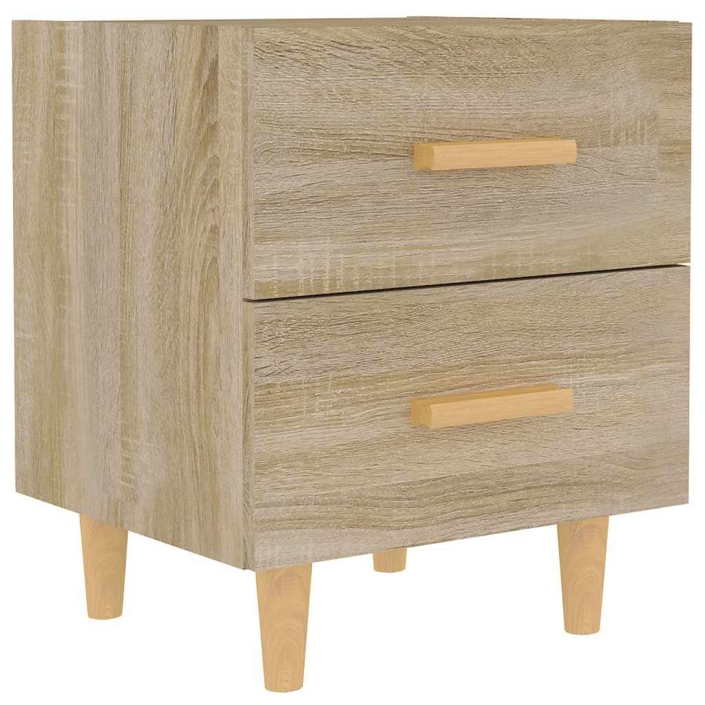 sengebord 40x35x47,5 cm sonoma-eg
