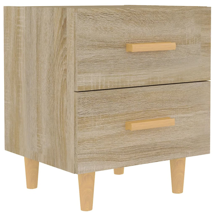sengebord 40x35x47,5 cm sonoma-eg