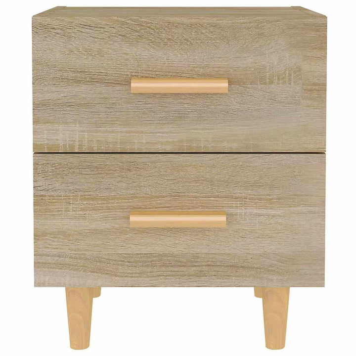 sengebord 40x35x47,5 cm sonoma-eg