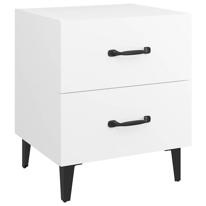 sengebord 40x35x47,5 cm hvid