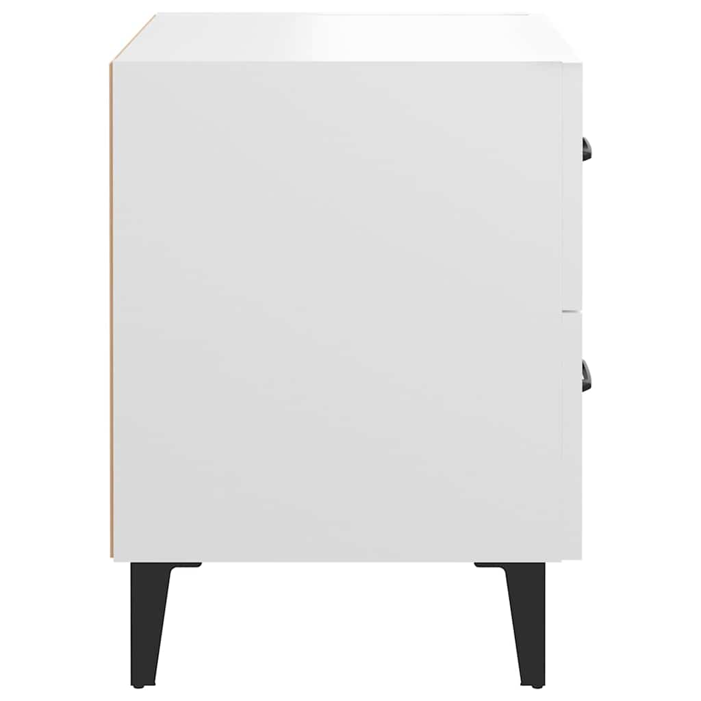 sengebord 40x35x47,5 cm hvid