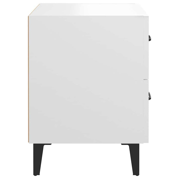 sengebord 40x35x47,5 cm hvid