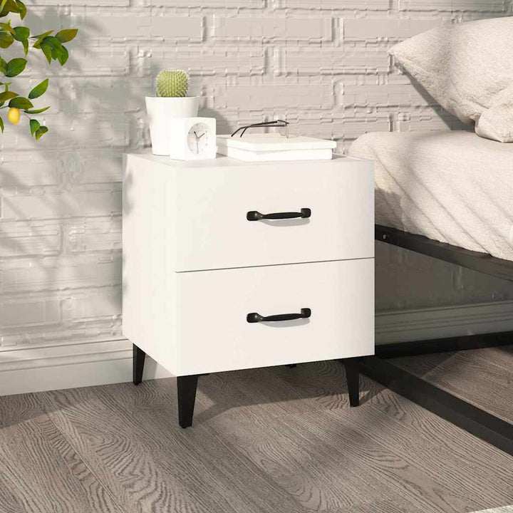 sengebord 40x35x47,5 cm hvid