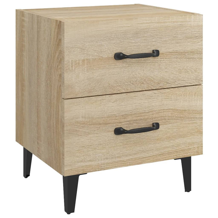 sengebord 40x35x47,5 cm sonoma-eg