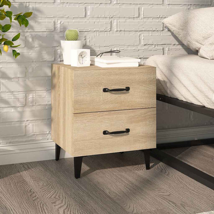 sengebord 40x35x47,5 cm sonoma-eg