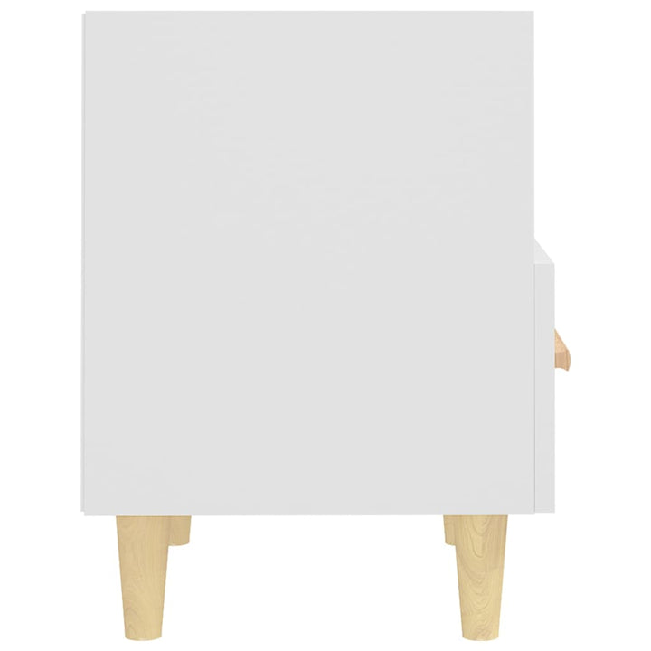sengebord 40x35x47 cm 2 stk. hvid