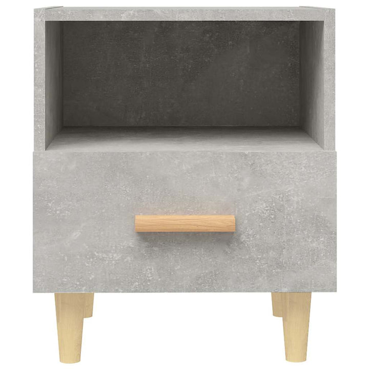 sengebord 40x35x47 cm betongrå
