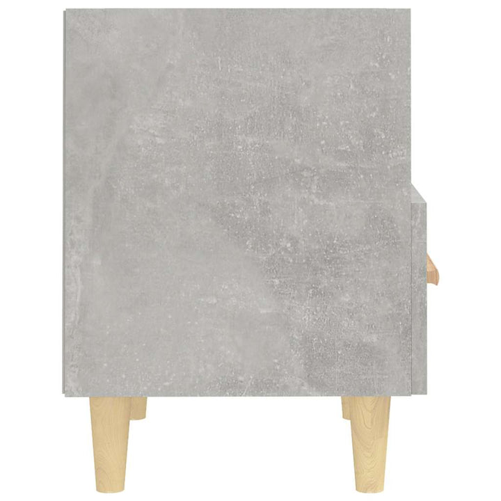 sengebord 40x35x47 cm betongrå