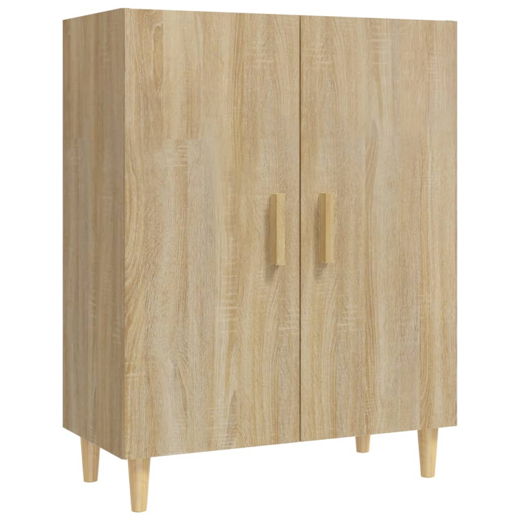 skænk 70x34x90 cm konstrueret træ sonoma-eg