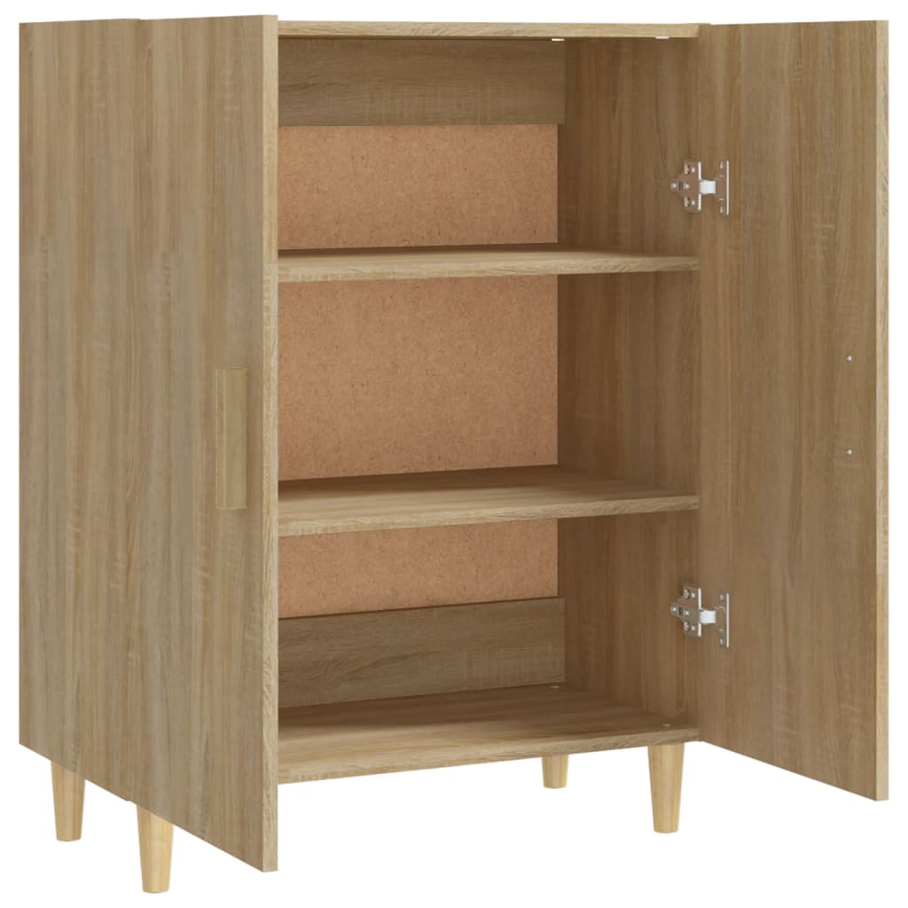 skænk 70x34x90 cm konstrueret træ sonoma-eg