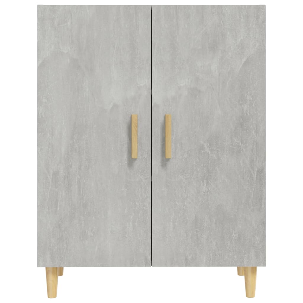 skænk 70x34x90 cm konstrueret træ betongrå
