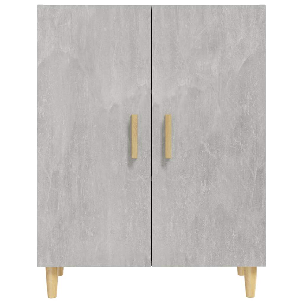 skænk 70x34x90 cm konstrueret træ betongrå